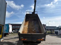 MAN TGA 35.440 + HIAB 322 E-7 HIPRO + TIPPER + 8X4 ...
