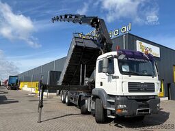 MAN TGA 35.440 + HIAB 322 E-7 HIPRO + TIPPER + 8X4 ...