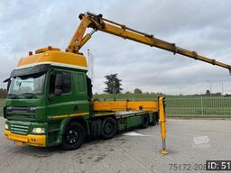 DAF CF 85.410 SC, Euro 5, 8x2 / Hiab 422 EP5 + Radi...