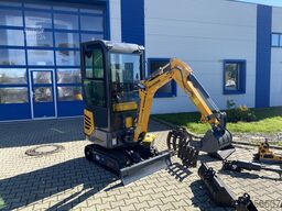 Berger Kraus BK1250KSR mit Kabine und Schwenkarm