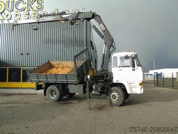 DAF 1900 + hiab 190 5x EXT + 3side tipper + 4x4 + W...