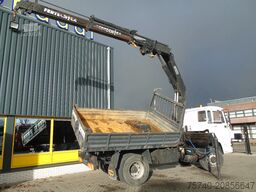 DAF 1900 + hiab 190 5x EXT + 3side tipper + 4x4 + W...