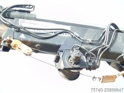 DAF 1900 + hiab 190 5x EXT + 3side tipper + 4x4 + W...