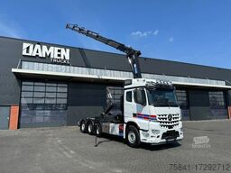 Mercedes-Benz AROCS 3253  8x4 HMF 3220 K-6 + JOAB Haakarmsysteem