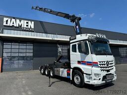 Mercedes-Benz AROCS 3253  8x4 HMF 3220 K-6 + JOAB Haakarmsysteem