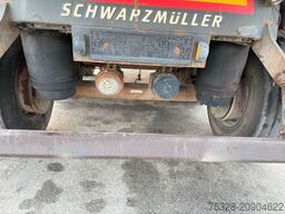 SCHWARZMÜLLER 3 Achs 28m³ Stahlmulde Liftachse