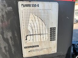 STEYR Steyr 33S41 6X6 LKW+SZM Kran HIAB 550-6 + 4 Jib