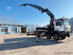 STEYR 33S41 6X6 LKW+SZM Kran HIAB 550-6 + 4 Jib