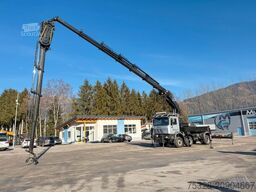 STEYR 33S41 6X6 LKW+SZM Kran HIAB 550-6 + 4 Jib