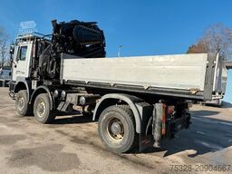 STEYR 33S41 6X6 LKW+SZM Kran HIAB 550-6 + 4 Jib