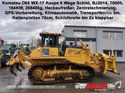 KOMATSU D65 WX-17 6 Wege Heckaufreißer ZS Klima 3m Trans