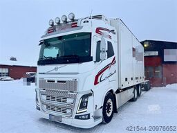 Volvo FH750 6x2 Box Truck with Full Side Opening and Ref