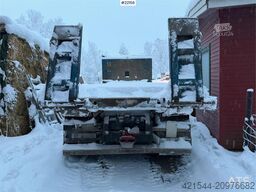 Volvo FM500 snow plough equipped tridem hook truck