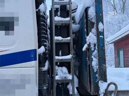 Volvo FM500 snow plough equipped tridem hook truck