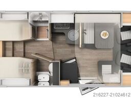 SUNLIGHT T 680 Adventure Edition AB NOVEMBER 25+EINZELBET