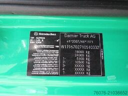 MERCEDES-BENZ Atego 1524 L 7.4 m Koffer LBW2t Seitentür Kamera