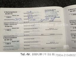 MERCEDES-BENZ 811 gr Haus 6 Sitze rre orig.31tkm