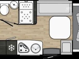 BENIMAR Mileo M282 NEUHEIT / RUNDSITZGRUPPE HECK