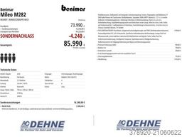 BENIMAR Mileo M282 NEUHEIT / RUNDSITZGRUPPE HECK
