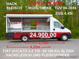 FIAT DUCATO 39.108Km BORCO HÖHNS FLEISCH +HACKFLEISCH