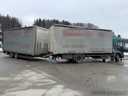 MAN TGM 18.340 JUMBOZUG 2 ACHS TANDEMANHÄNGER