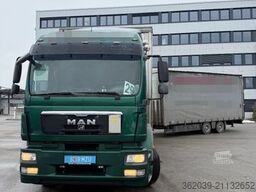 MAN TGM 18.340 JUMBOZUG 2 ACHS TANDEMANHÄNGER