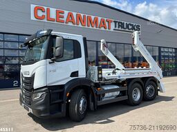 Iveco X-WAY AD280X42Y Retarder Meiller 16 ton portaal...