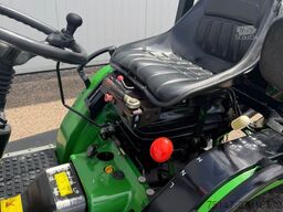 John Deere 4100 Allrad Frontlader Mähwerk Sammler