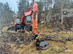 Fiat-Kobelco E175W wheeled excavator – Rototilt – 2 buckets – G