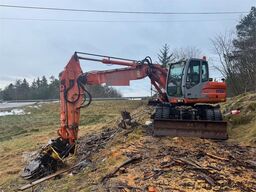 Fiat-Kobelco E175W wheeled excavator – Rototilt – 2 buckets – G