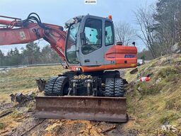 Fiat-Kobelco E175W wheeled excavator – Rototilt – 2 buckets – G