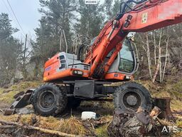 Fiat-Kobelco E175W wheeled excavator – Rototilt – 2 buckets – G