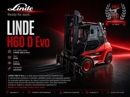 Linde H60D-03 / 1 OWNER / SERVICED! LAST SERVICE 16.0...