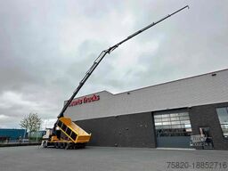 Scania R530 V8 NGS 8X4 TRIDEM MET HYVA 2Z KIPPER + HMF...