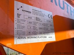 MERCEDES-BENZ Rutmann SA 26 / Raupenbühne / Funk