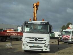 Mercedes-Benz Actros 1846 + Euro 5 + EFFER 250 Crane + REMOTE