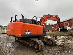 Hitachi ZX190LC-6 Tracked excavator w/ 2 buckets, tilt and