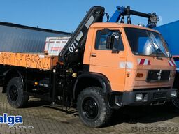 MAN 9.150 4x4, Allrad, Hiab 071 AW, Einzelbereifung
