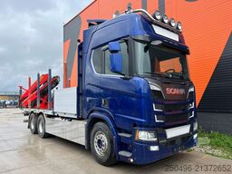 Scania R 650 6x4 RETARDER / PLATFORM L=6800 mm