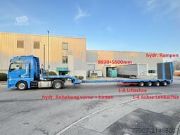 NOOTEBOOM MCO-73-04V Tele-Tieflader Rampen 4-Achs