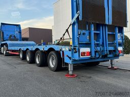 NOOTEBOOM MCO-73-04V Tele-Tieflader Rampen 4-Achs