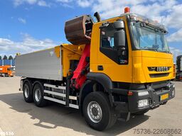 Iveco Trakker AD380T41W 6x6 Palfinger 15 Tonmeter Z-k...