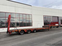 Kässbohrer LB3E  3 Achs Satteltieflader, komplett überfahrbar