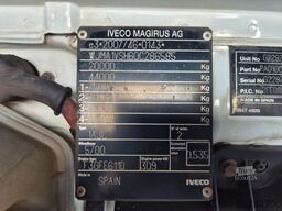 IVECO Stralis AT190S42/FP-D LBW 1.500kg faltbar Bett
