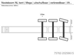 Nooteboom NL kent | Mega | uitschuifbaar | verbreedbaar |...