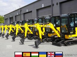 JCB 16 C-1 mini crawler excavator / joystick