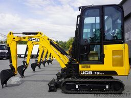 JCB 16 C-1 mini crawler excavator / joystick