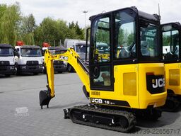 JCB 16 C-1 mini crawler excavator / joystick