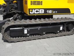 JCB 16 C-1 mini crawler excavator / joystick
