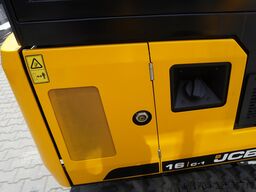JCB 16 C-1 mini crawler excavator / joystick